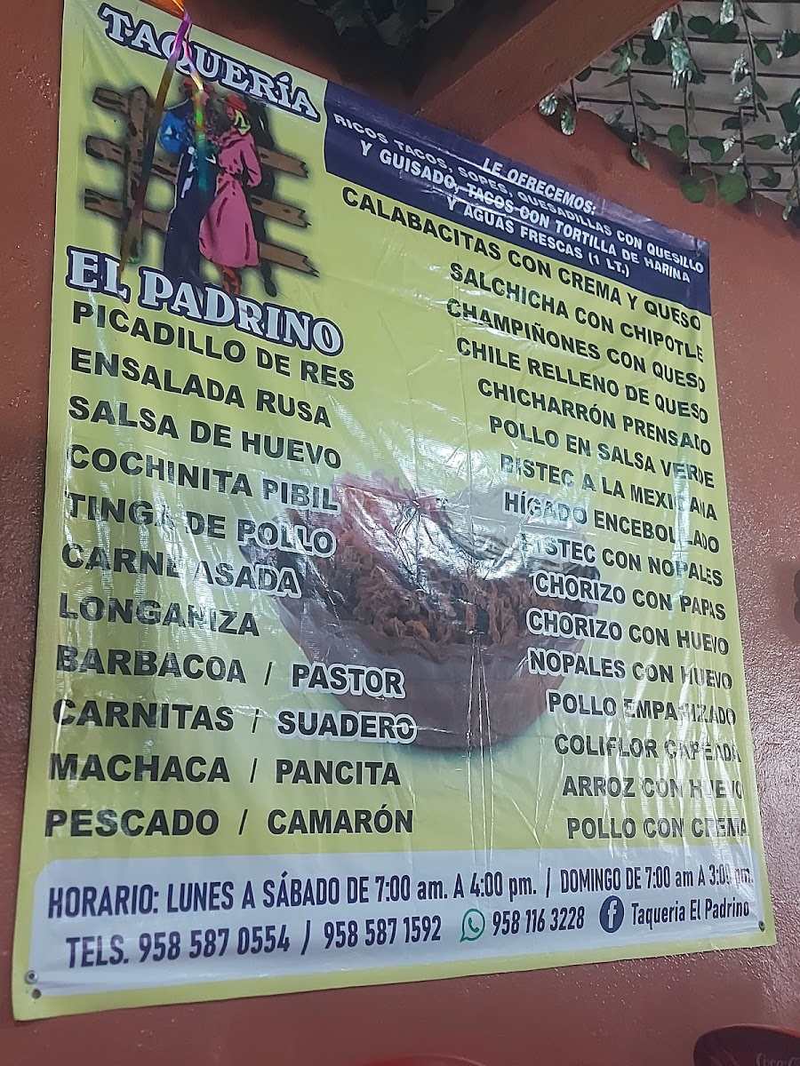 Tacos El Padrino Menu - Image 4